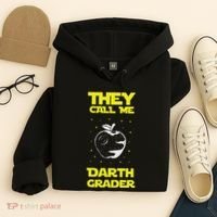 I Am Darth Grader Sci Fi Space Hoodie thumb 4