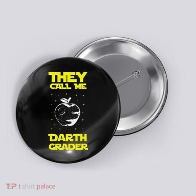 I Am Darth Grader Sci Fi Space Button
