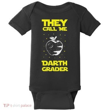 I Am Darth Grader Sci Fi Space Baby Bodysuit