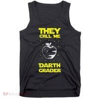 I Am Darth Grader Sci Fi Space Tank Top thumb 0