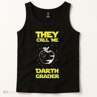 I Am Darth Grader Sci Fi Space Tank Top thumb 2