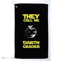 I Am Darth Grader Sci Fi Space Golf Towel thumb 0