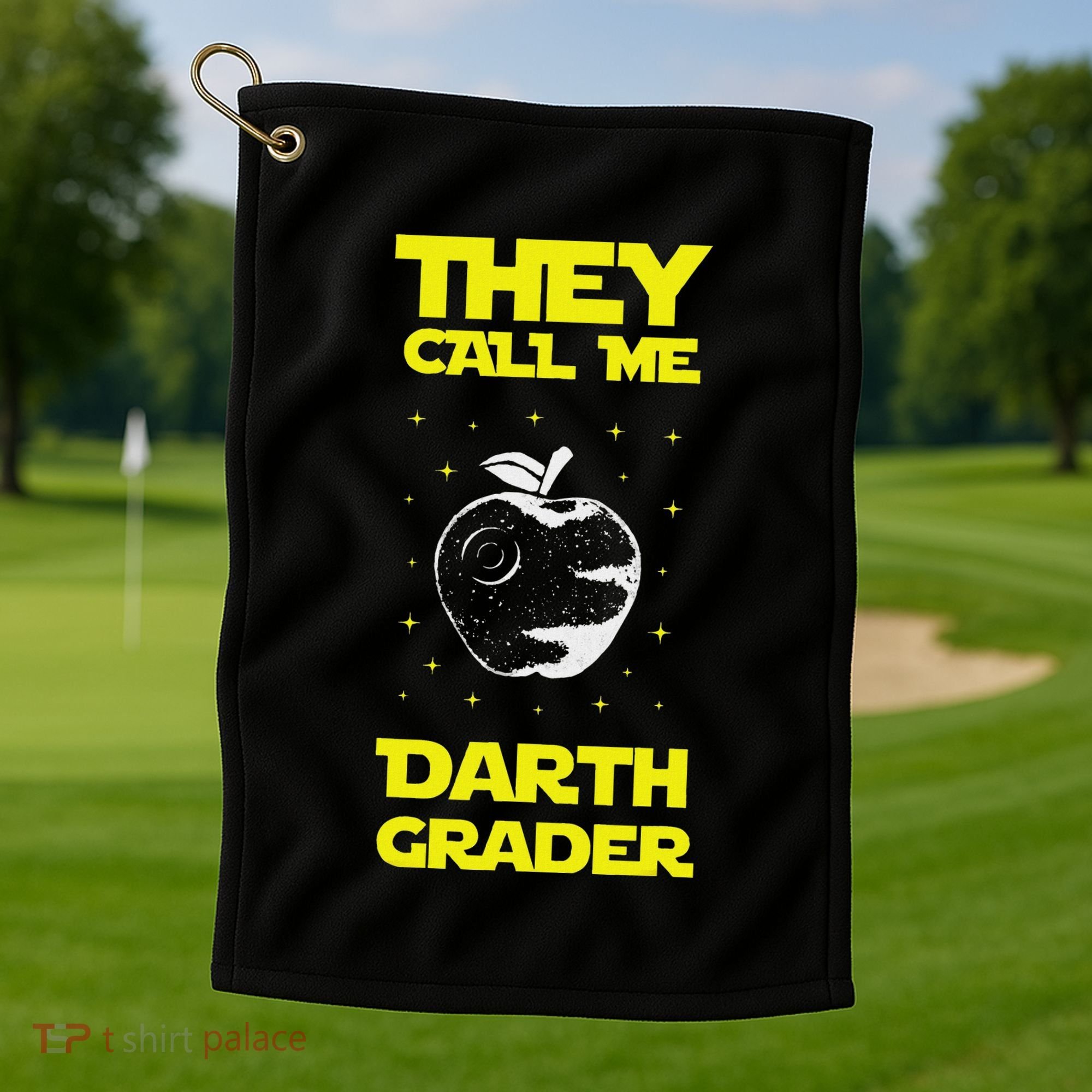 I Am Darth Grader Sci Fi Space Golf Towel