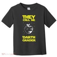 I Am Darth Grader Sci Fi Space Toddler T-Shirt thumb 0