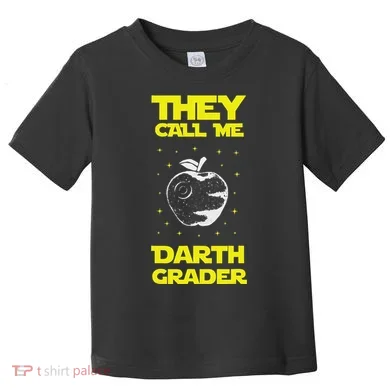 I Am Darth Grader Sci Fi Space Toddler T-Shirt
