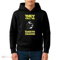 I Am Darth Grader Sci Fi Space Kids Hoodie thumb 4