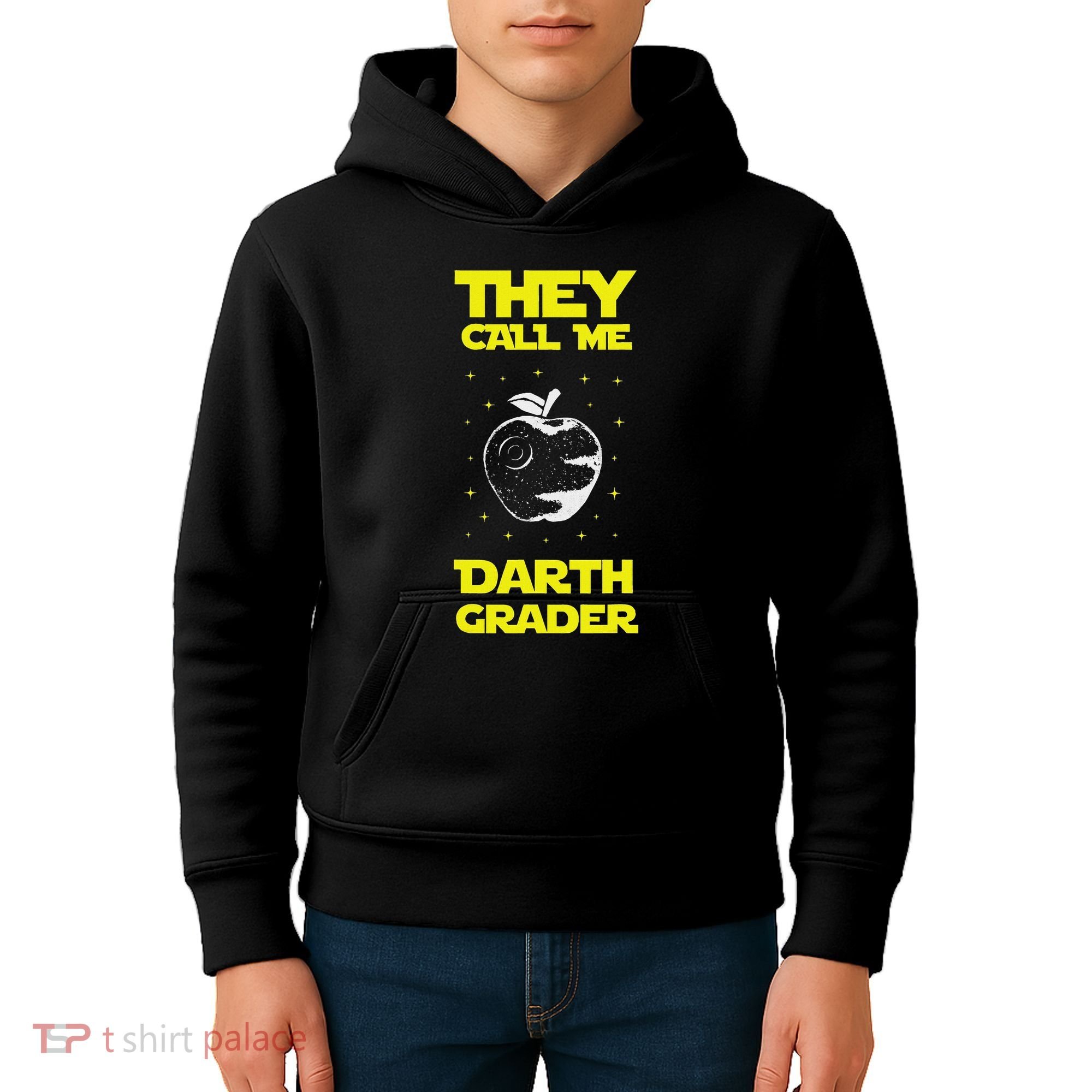 I Am Darth Grader Sci Fi Space Kids Hoodie