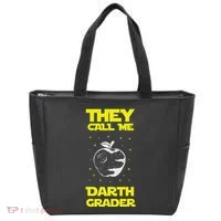 I Am Darth Grader Sci Fi Space Tote Bag thumb 0