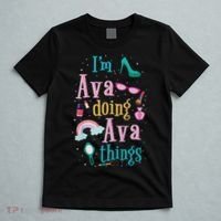 I'm Ava Doing Ava Things Cute Gift T-Shirt thumb 5