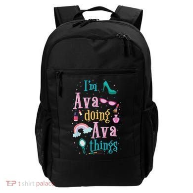 I'm Ava Doing Ava Things Cute Gift Backpack