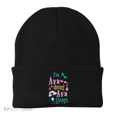 I'm Ava Doing Ava Things Cute Gift Beanie