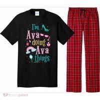 I'm Ava Doing Ava Things Cute Gift Pajama Set thumb 0