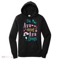 I'm Ava Doing Ava Things Cute Gift Women's Hoodie thumb 0