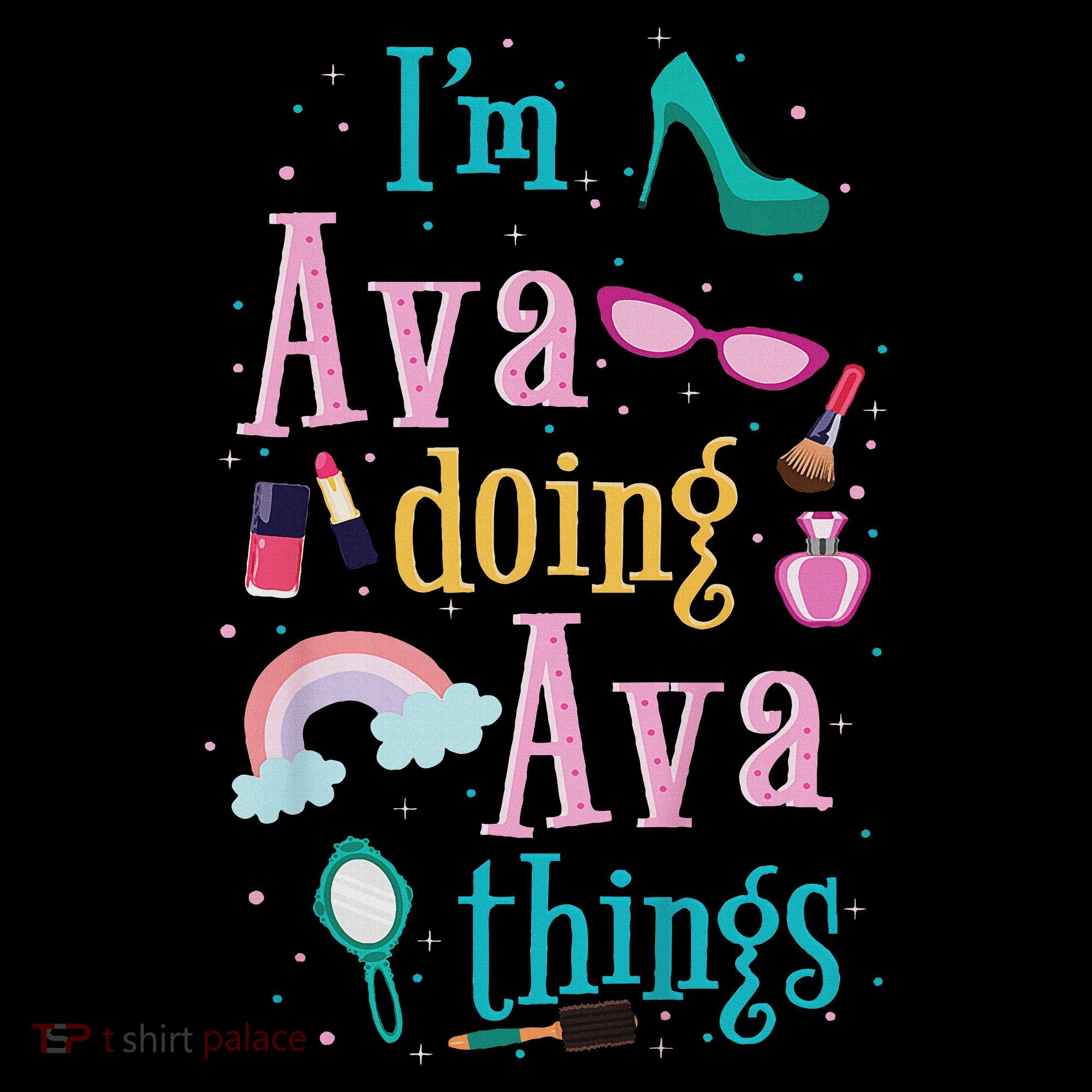 I'm Ava Doing Ava Things Cute Gift Women's Tank Top