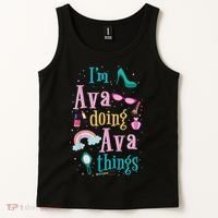 I'm Ava Doing Ava Things Cute Gift Tank Top thumb 2