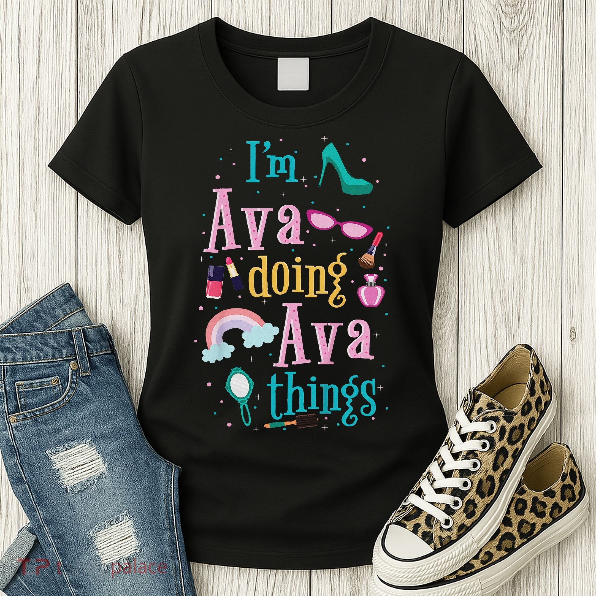 I'm Ava Doing Ava Things Cute Gift Women's T-Shirt