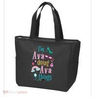 I'm Ava Doing Ava Things Cute Gift Tote Bag thumb 3