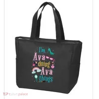 I'm Ava Doing Ava Things Cute Gift Tote Bag thumb 3