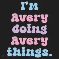 I'm Avery Doing Avery Things Funny Name Beanie thumb 2