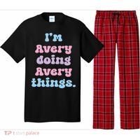 I'm Avery Doing Avery Things Funny Name Pajama Set thumb 0