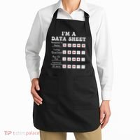 I'm A Data Sheet Aba Behavior Analyst Halloween Costume Apron thumb 2