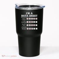 I'm A Data Sheet Aba Behavior Analyst Halloween Costume Tumbler thumb 0