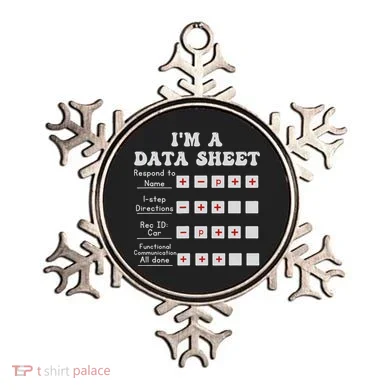 I'm A Data Sheet Aba Behavior Analyst Halloween Costume Ornament