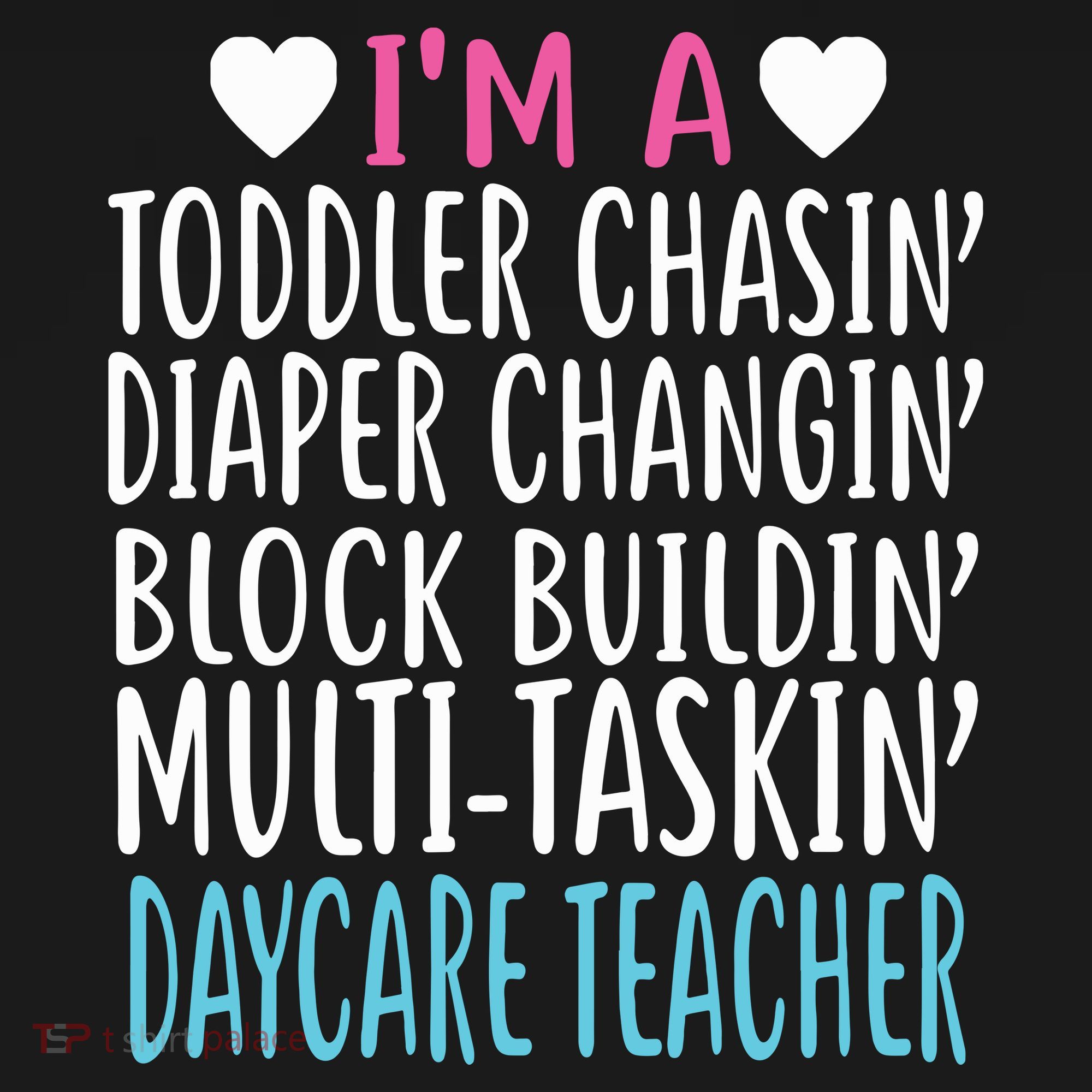 Im A Daycare Teacher Childcare Worker Gift Mousepad