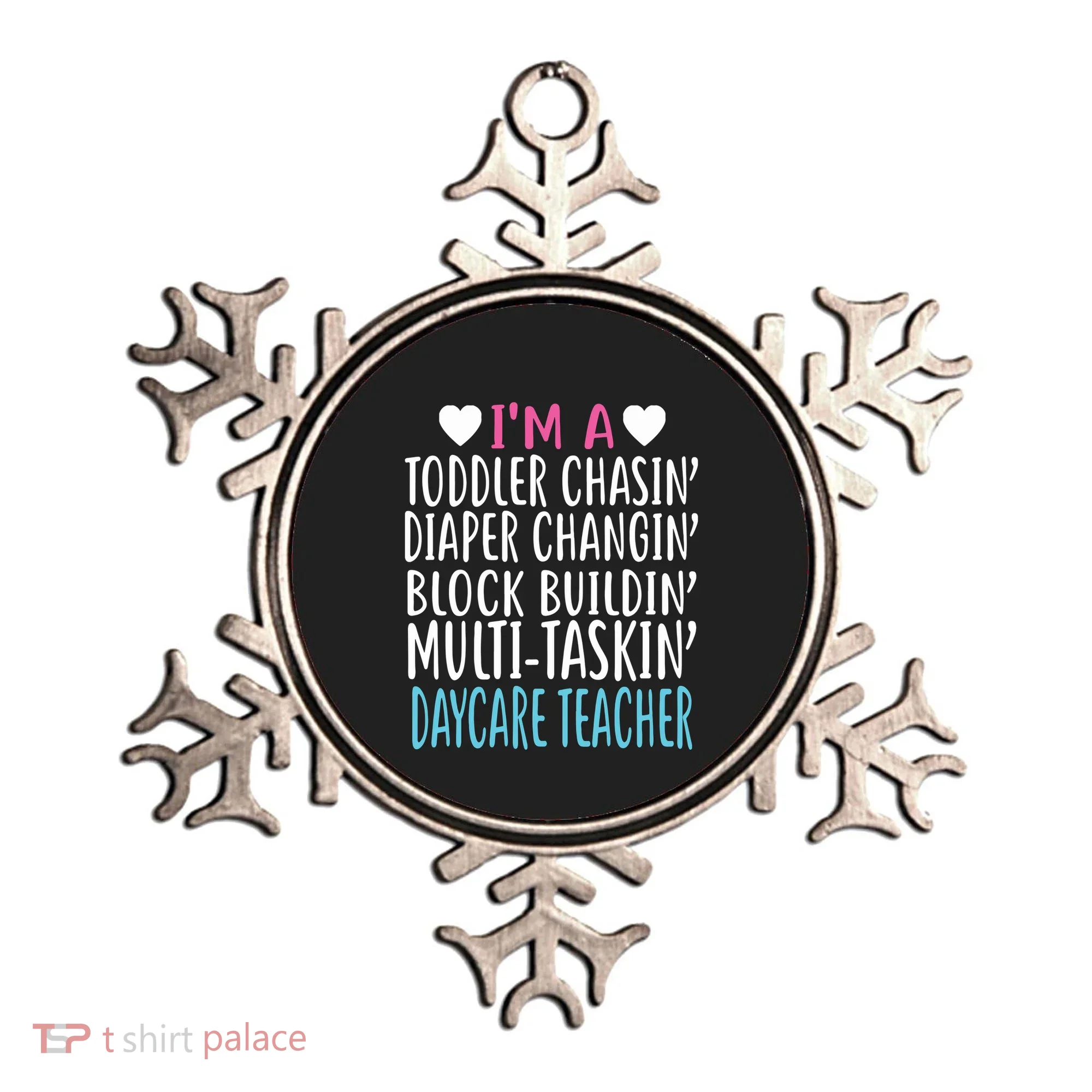 Im A Daycare Teacher Childcare Worker Gift Ornament