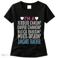 Im A Daycare Teacher Childcare Worker Gift Women's T-Shirt thumb 0