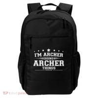 Im Archer Doing Archer Things Backpack thumb 0