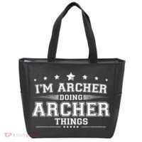 Im Archer Doing Archer Things Tote Bag thumb 0