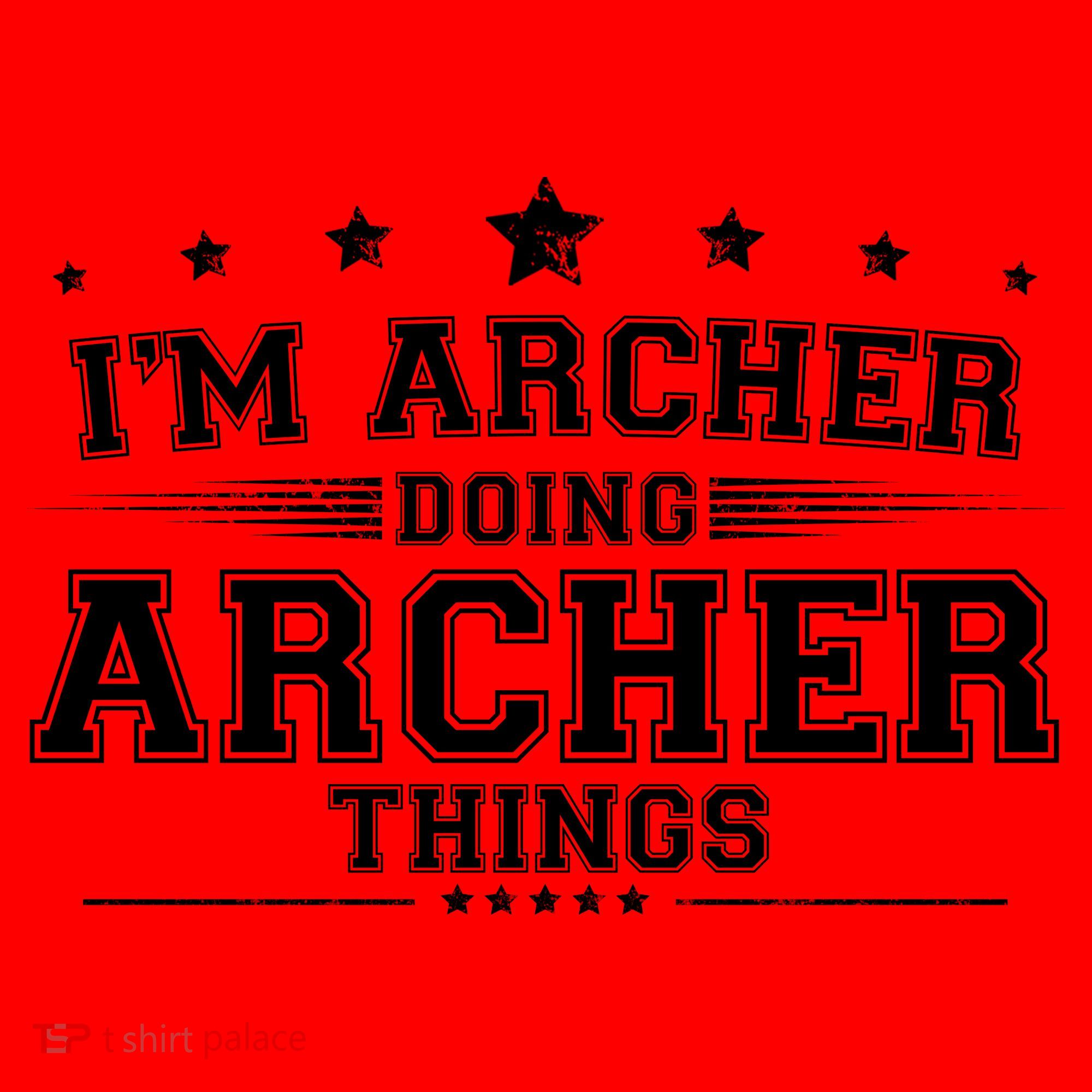 Im Archer Doing Archer Things Santa Hat