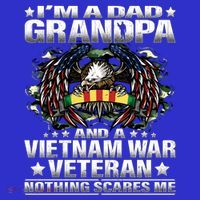 I'm A Dad Grandpa And A Vietnam Veteran Nothing Scares Me Gift Sweatshirt thumb 3