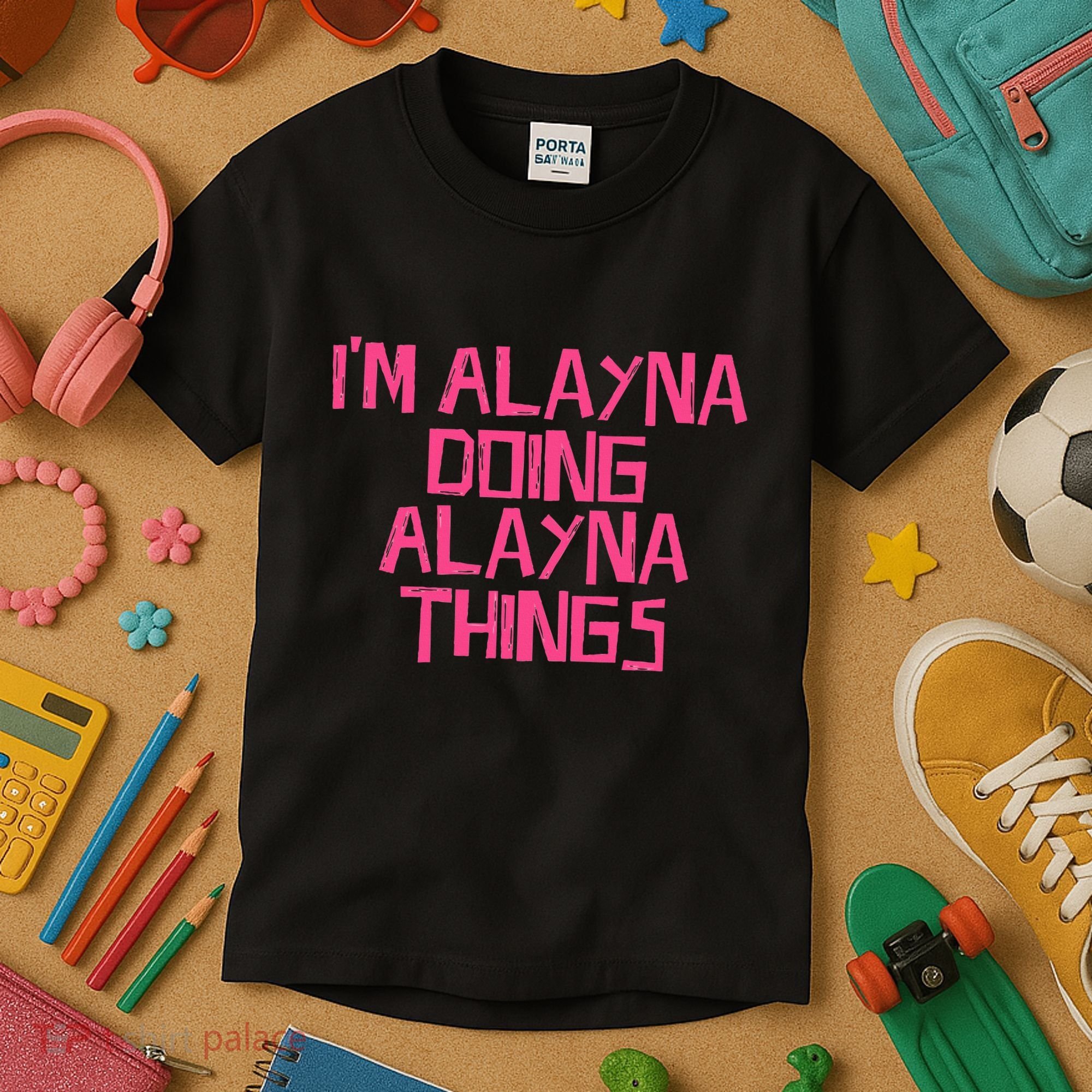 IM Alayna Doing Alayna Things Kids T-Shirt