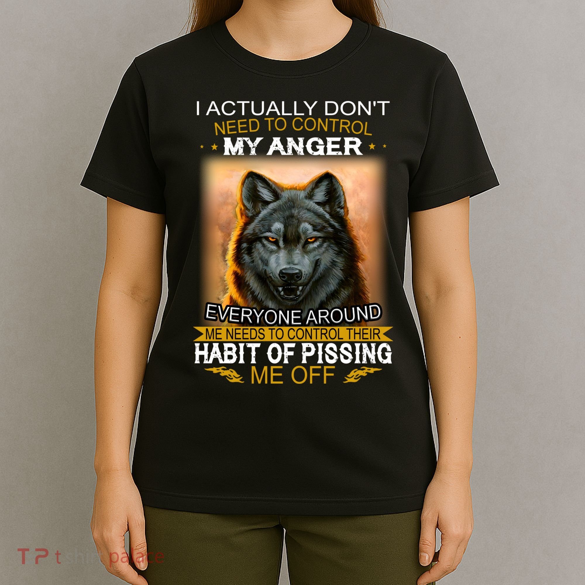 I Actually Dont Need To Control My Anger Every Around Me T-Shirt