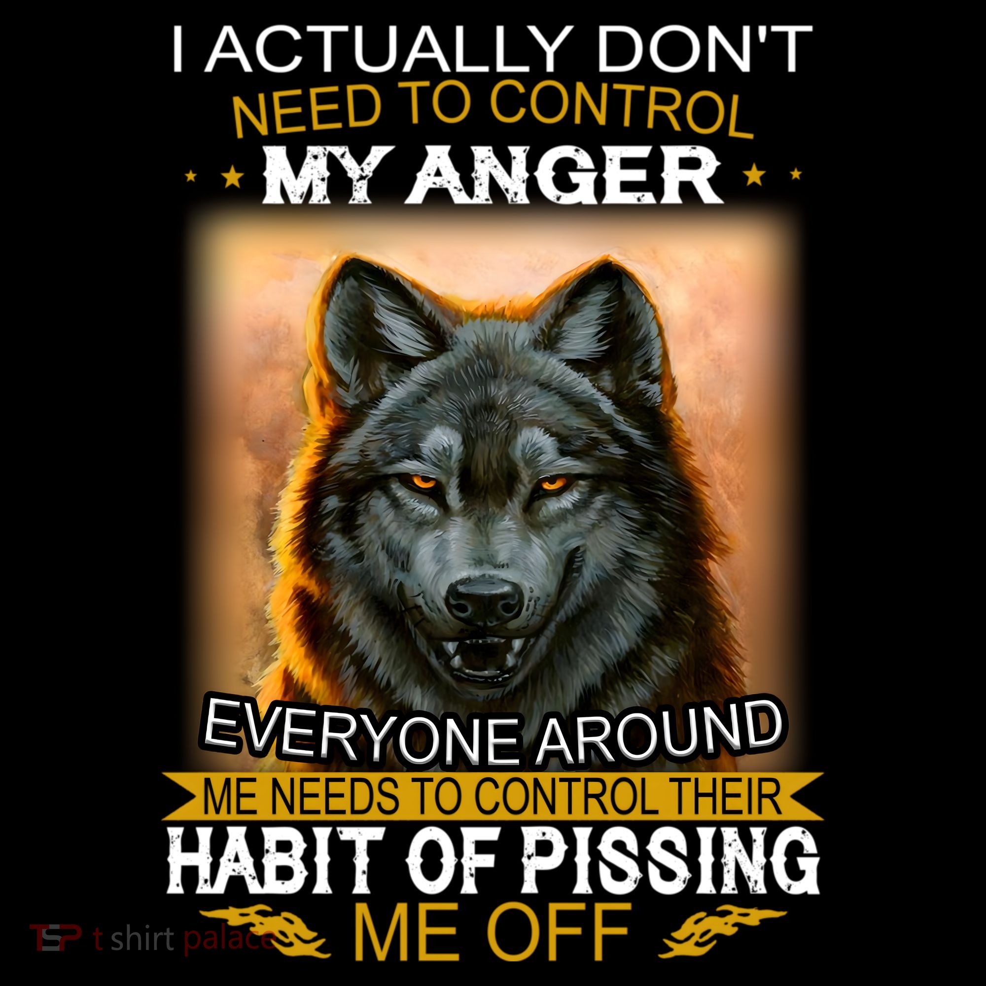 I Actually Dont Need To Control My Anger Every Around Me Mousepad