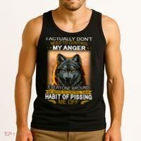I Actually Dont Need To Control My Anger Every Around Me Tank Top thumb 3