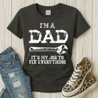 I'm A Dad It's My Job To Fix Everything Women's T-Shirt thumb 3