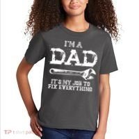 I'm A Dad It's My Job To Fix Everything Kids T-Shirt thumb 2