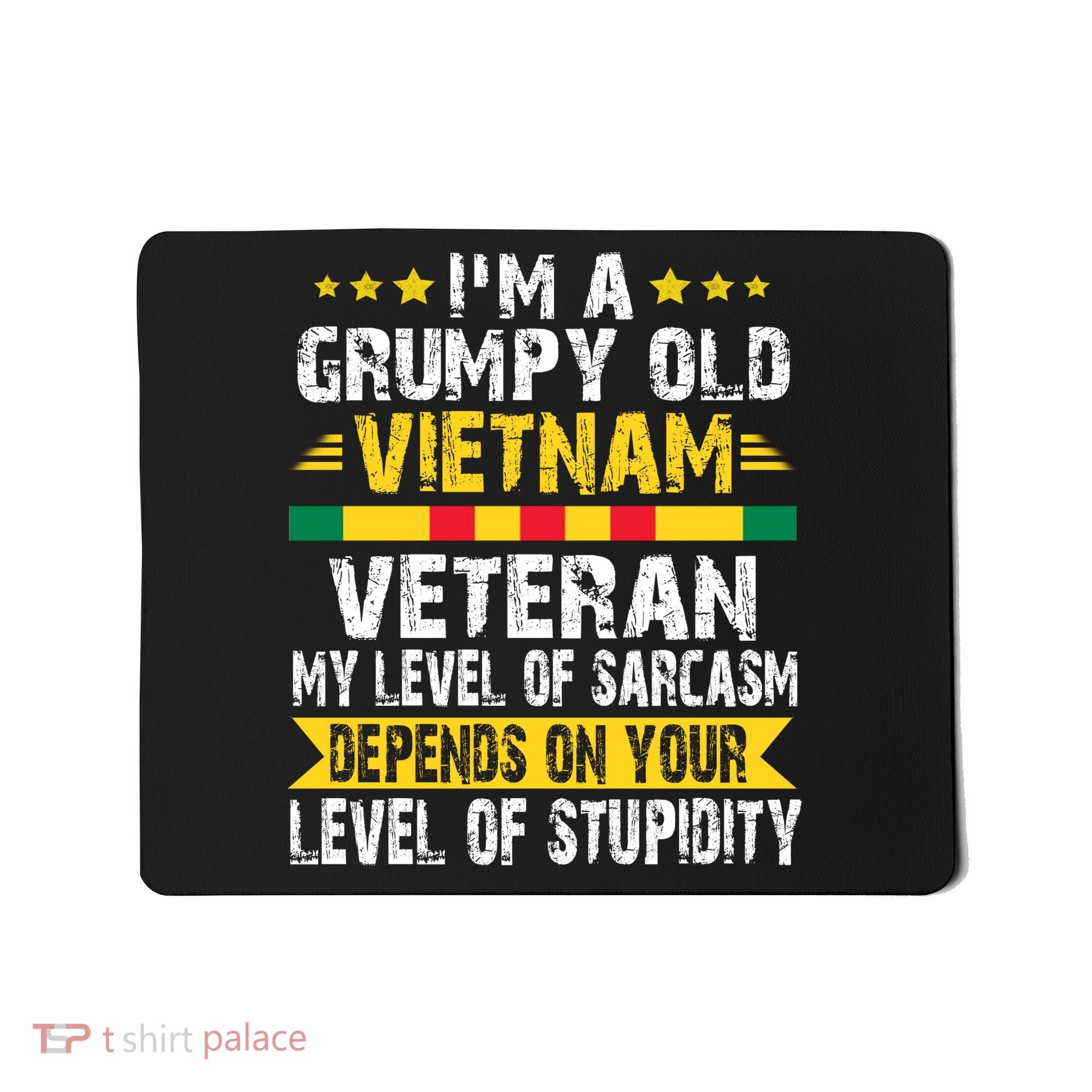 I'm A Dad A Grandpa And A Vietnam Veteran Mousepad