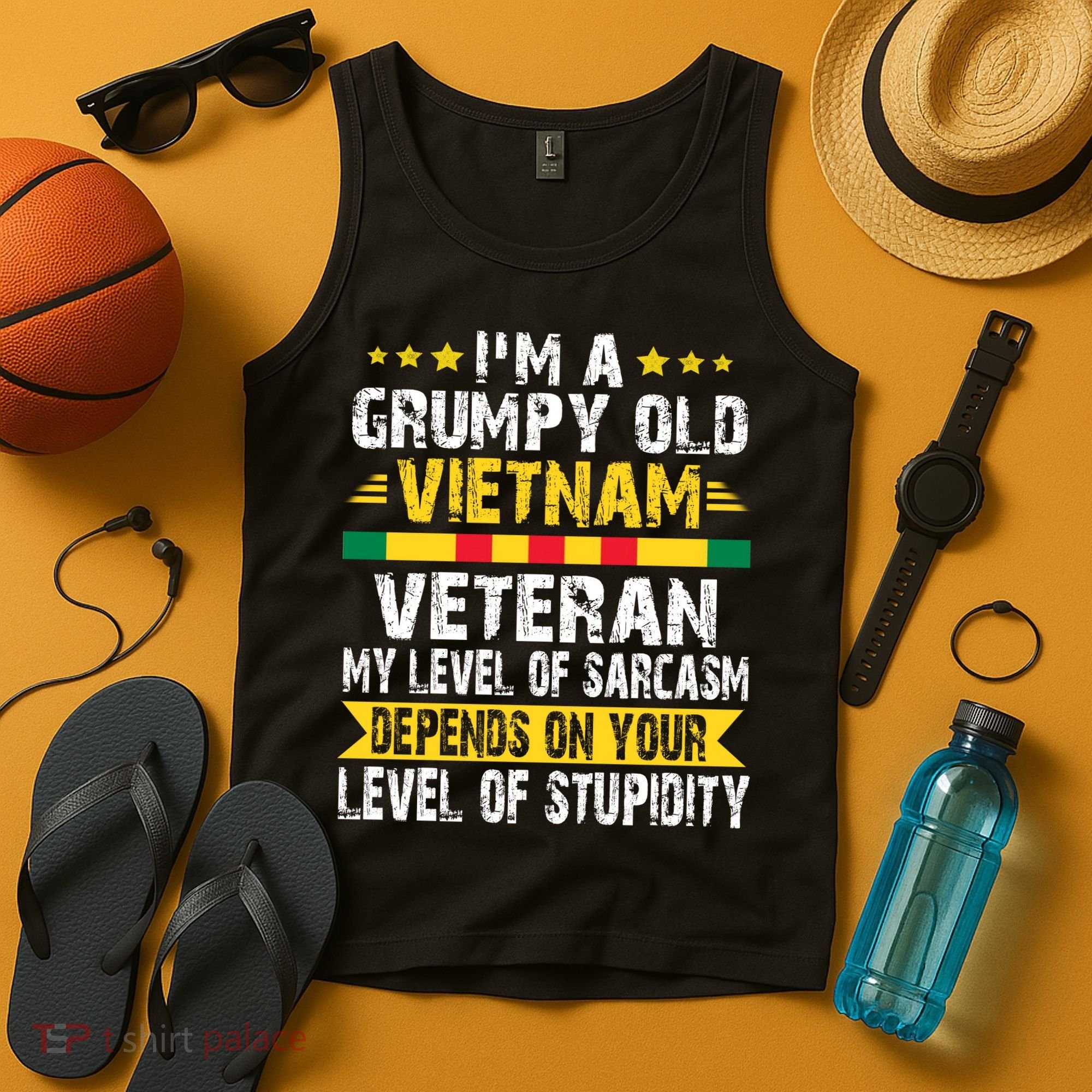 I'm A Dad A Grandpa And A Vietnam Veteran Tank Top