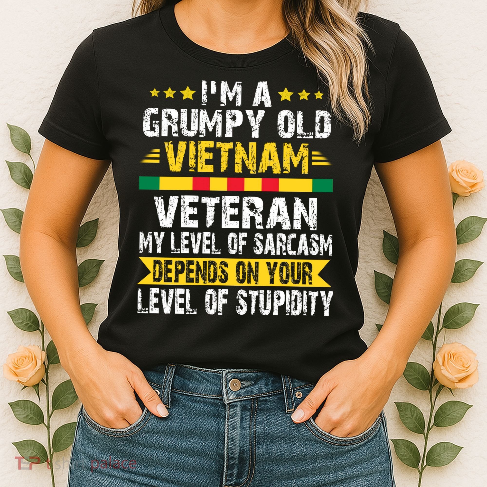 I'm A Dad A Grandpa And A Vietnam Veteran Women's T-Shirt