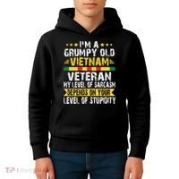 I'm A Dad A Grandpa And A Vietnam Veteran Kids Hoodie thumb 4