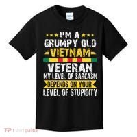 I'm A Dad A Grandpa And A Vietnam Veteran Kids T-Shirt thumb 0