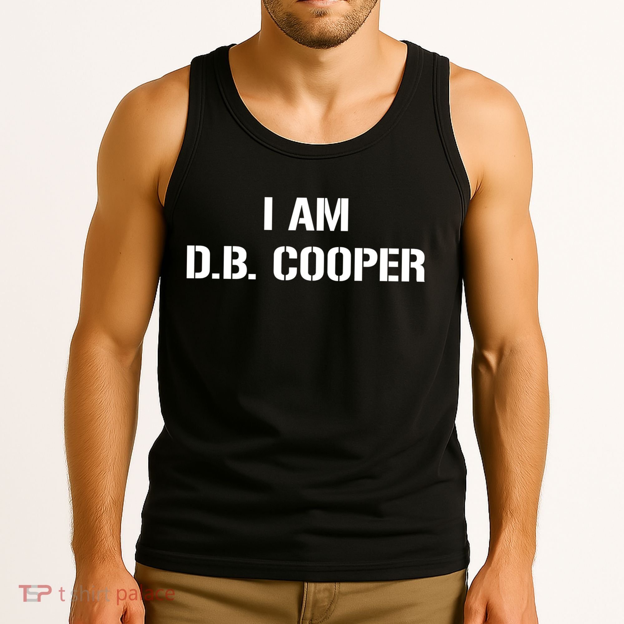 I Am D B Cooper Tank Top