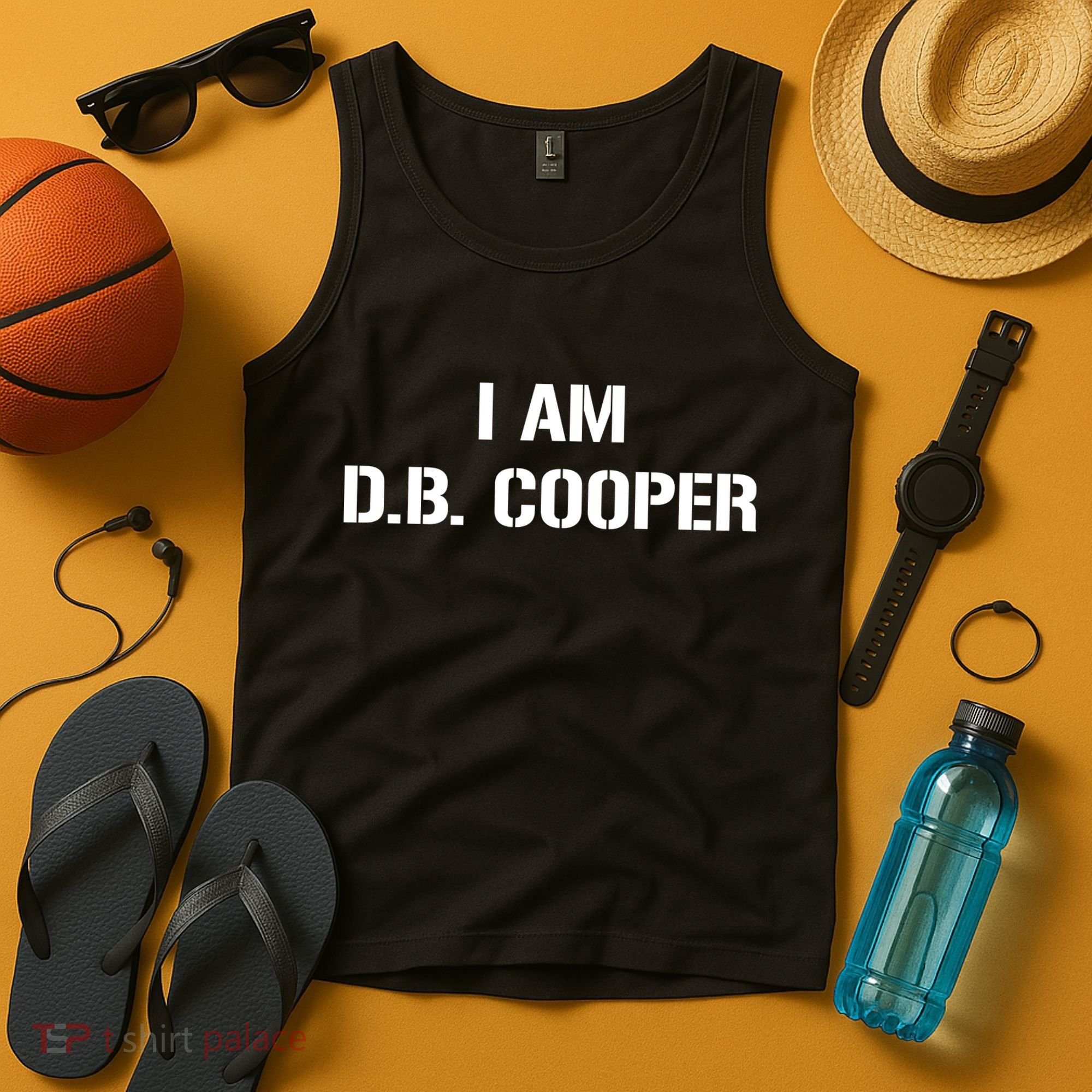I Am D B Cooper Tank Top