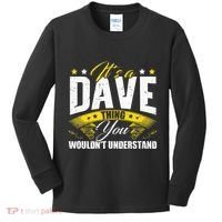 ItS A Dave Thing Kids Long Sleeve Shirt thumb 0