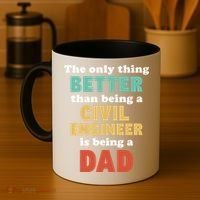 I'm A Dad And Civil Engineer Funny Fatherhood Funny Dad Cute Gift Coffee Mug thumb 4