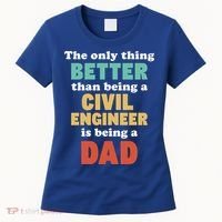 I'm A Dad And Civil Engineer Funny Fatherhood Funny Dad Cute Gift Women's T-Shirt thumb 0
